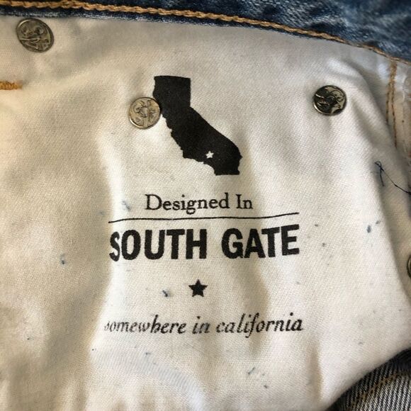 ADRIANO GOLDSHMIED HIGH RISE EMERY DENIM SKIRT s27 - Picture 13 of 13